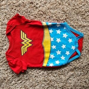 DC comics onesie